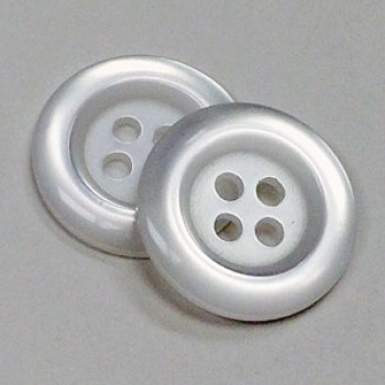 BL-450 Four-Hole Lab Coat Button, 3/4" - Priced per Dozen